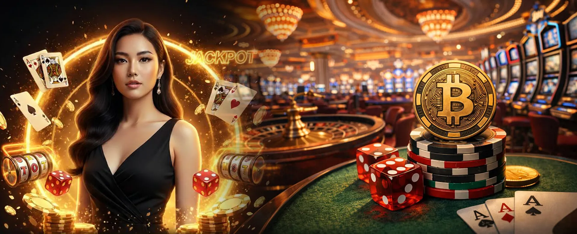 yy777 Live Casino Login Background with vibrant casino elements